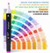 168 Colors Alcohol Markers Artist Drawing Dual Tip Marker Pen for Adult Coloring Painting Supplies Perfect for Kids Boys Girls Students Adult(168 Black Shell)